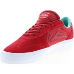 Lakai Atlantic Vulc - Zapatos de skate para hombre, zapatos de skate de alto rendimiento, Rojo (Red Suede), 47 EU
