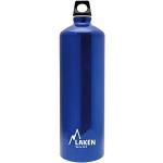 LAKEN Futura Botella de Agua, Cantimplora de Aluminio Boca Estrecha 1,5L, Azul