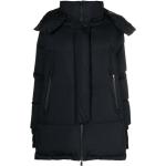 Abrigos negros de poliester con capucha  tallas grandes manga larga con logo HERNO Laminar talla 3XL para mujer 