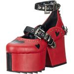 Botas rojas con plataforma  Lamoda talla 41 para mujer 