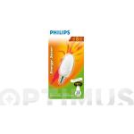 Philips - lampara ahorro mini vela bl E14 8W/827 - 104413