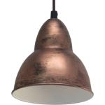 Lámpara colgante de estilo vintage Bojan cobre