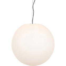 Lámpara colgante exterior moderna blanca 56 cm IP65 - Nura