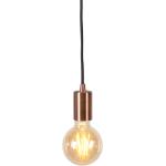 Lámparas colgantes marrones de acero rebajadas minimalista Qazqa Industrial 