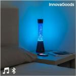 Innovagoods - Lámpara de Lava con Altavoz Bluetooth y Micrófono 30W
