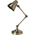 Lámparas LED de bronce vintage 