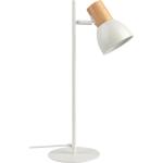 Lámparas blancas de metal de mesa rebajadas escandinavas de materiales sostenibles 
