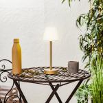 Lámparas doradas de plástico de mesa rebajadas 