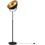 Lámpara de pie 'Muriel' (Moderno) en Negro hecho de Metal e.o. para Salón & Comedor (1 llama, E27) de Lindby | lámpara de pie