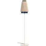 Lámparas multicolor de metal de rosca E27 de pie modernas trenzadas Kave Home 