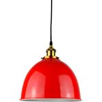 Lámparas LED rojas de metal de rosca E27 rebajadas vintage 