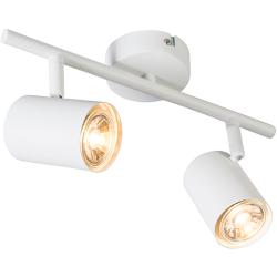 Lámpara de techo moderna blanca bombillas-WiFi GU10 orientable - JEANA 2