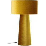 Lámparas amarillas de plástico de rosca E27 de mesa vintage Bloomingville 