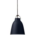 Lámpara suspendida modelo Caravaggio Matt P3 Dark Ultramarine, diseñada por Cecilie Manz, iluminación flexible y ajustable, acero, 34 x 34 x 48,4 centímetros, color azul (referencia: 74627703)