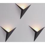 Lámparas LED doradas de metal minimalista 