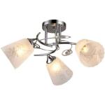 Lampex. Sombras de cristal clásicas Salón Vintage Araña Kiri 3