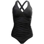 Bikinis push up negros vintage acolchados talla 4XL en 75D para mujer 