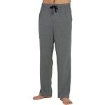 Pantalones grises con pijama de invierno talla XL para hombre 