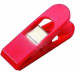 Laurel Maxi Peg - Juego de pinzas clip (26 mm, sujecin hasta 18 mm), color rojo