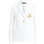 Chaquetas blancas de algodón de traje  tallas grandes manga larga Ralph Lauren Lauren talla XS para mujer 