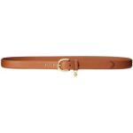 Cinturones marrones de cuero con hebilla  Ralph Lauren Lauren talla XS para mujer 