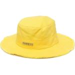 Sombreros amarillos de algodón talla 58 con logo Jacquemus para mujer 
