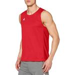 Camisetas deportivas rojas de algodón tallas grandes perforadas Le Coq Sportif talla XXL para hombre 