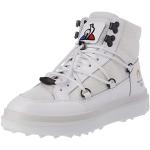 Zapatillas blancas de goma de piel de invierno informales con logo Le Coq Sportif talla 38 para mujer 