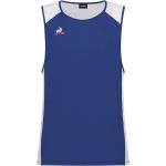 Camisetas azules de poliester de running rebajadas de punto Le Coq Sportif talla XL para hombre 