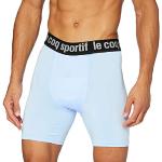 Shorts azules de poliester de punto Le Coq Sportif talla L para hombre 