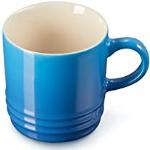 Tazas azules de cerámica de café  de 200 ml aptas para lavavajillas Le Creuset 
