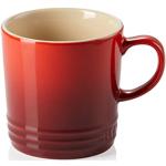 Tazas rojas de cerámica de café  de 300 ml aptas para lavavajillas Le Creuset 