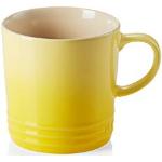 Tazas amarillas de cerámica de café  de 300 ml aptas para lavavajillas Le Creuset 
