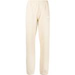 Pantalones estampados orgánicos beige de sintético con logo Jacquemus de materiales sostenibles para mujer 