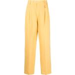 Pantalones amarillos de poliester de lino rebajados informales Jacquemus para hombre 