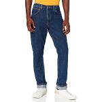Jeans desgastados azules de algodón ancho W42 desgastado Lee Brooklyn para hombre 