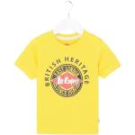 Lee Cooper Glc0124 TMC S3 Camiseta, Amarillo, 4 Añ