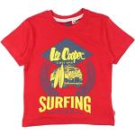 Lee Cooper Glc0126 TMC S1 Camiseta, Rojo, 12 años