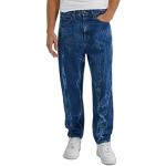 Jeans azules de algodón de cintura alta de verano ancho W29 Lee para hombre 