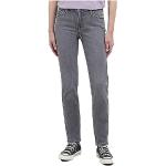 Pantalones ajustados grises ancho W31 vintage Lee para mujer 