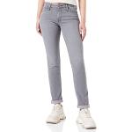 Pantalones ajustados grises ancho W27 vintage Lee con tachuelas para mujer 
