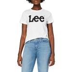 Camisetas orgánicas blancas de manga corta Lee talla XL para mujer 
