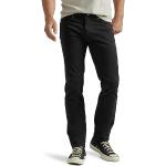 Jeans stretch negros ancho W32 Lee para hombre 