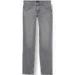 Jeans stretch grises ancho W30 Lee Rider para hombre 