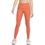 Leggings deportivos naranja rebajados Nike Dri-Fit talla XL para mujer 