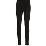 Leggings negros de poliester rebajados con logo Calvin Klein talla XS para mujer 