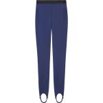 Leggings azul marino de poliamida ancho W40 con logo Gucci talla XL para mujer 