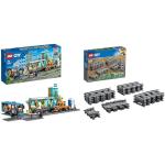 Trenes multicolor de transportes Lego City infantiles 