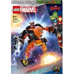 LEGO - Figura de Acción para Construir Armadura Robótica de Rocket Guardianes de la Galaxia LEGO Marvel.