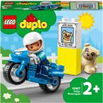 LEGO - Juguete de Construcción Moto de Policía LEGO DUPLO.